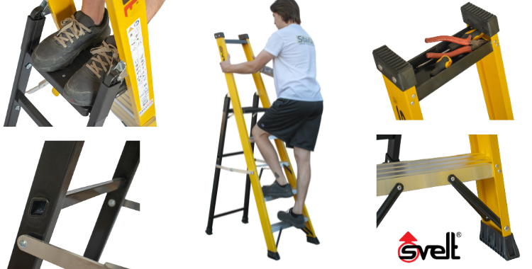 SMART 1 Sklolaminatove schodiky – 3 az 10 stupnov - detail